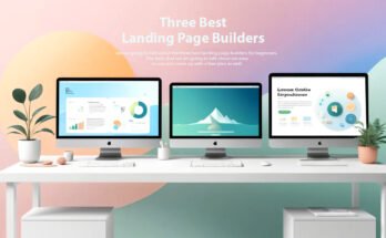 The Three Best Landing Page Builders for Beginners